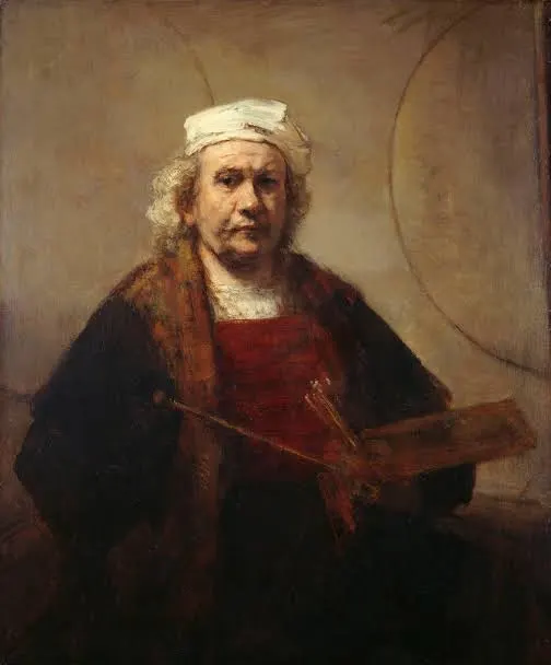 Autoportrait aux deux cercles
