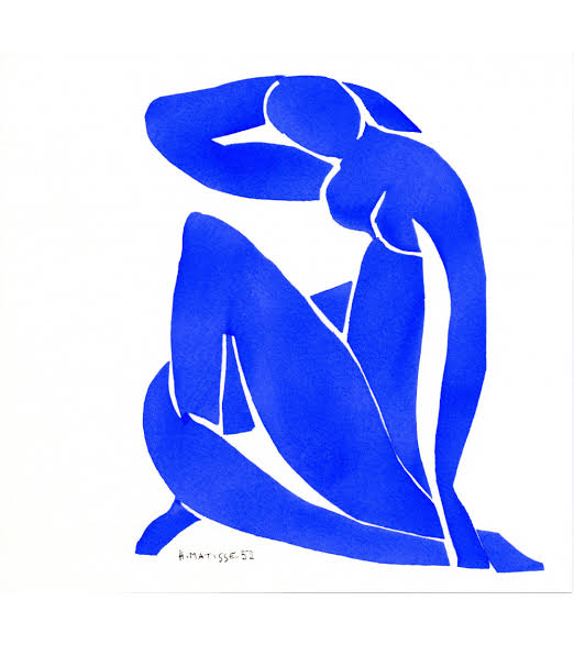 Nu bleu