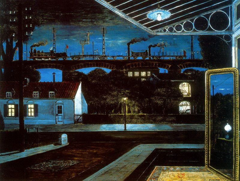 le train dans la nuit